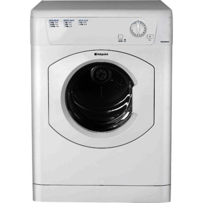 Hotpoint Aquarius TVHM80CP 8kg Vented Tumble Dryer in White